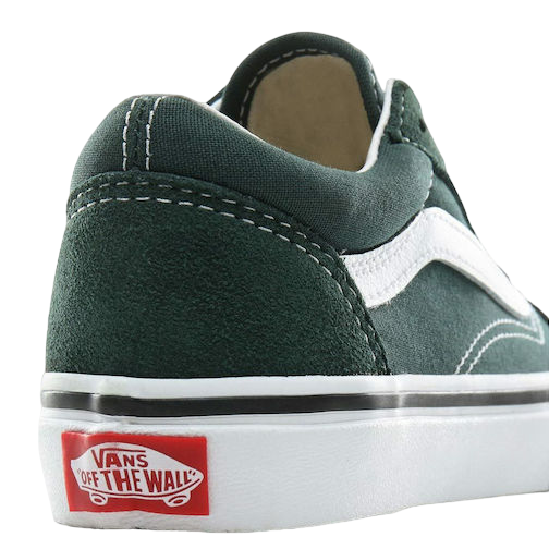 Vans Old Skool VN0A4BUUV3N1 green boys' sneakers shoe