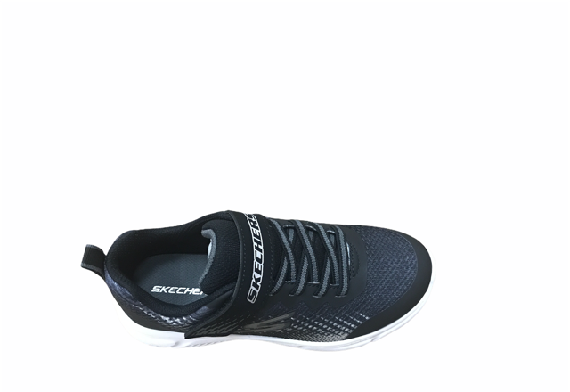 Skechers scarpa da corsa da bambino Go Run 650 Norvo 405035L/BKSL nero argento 4