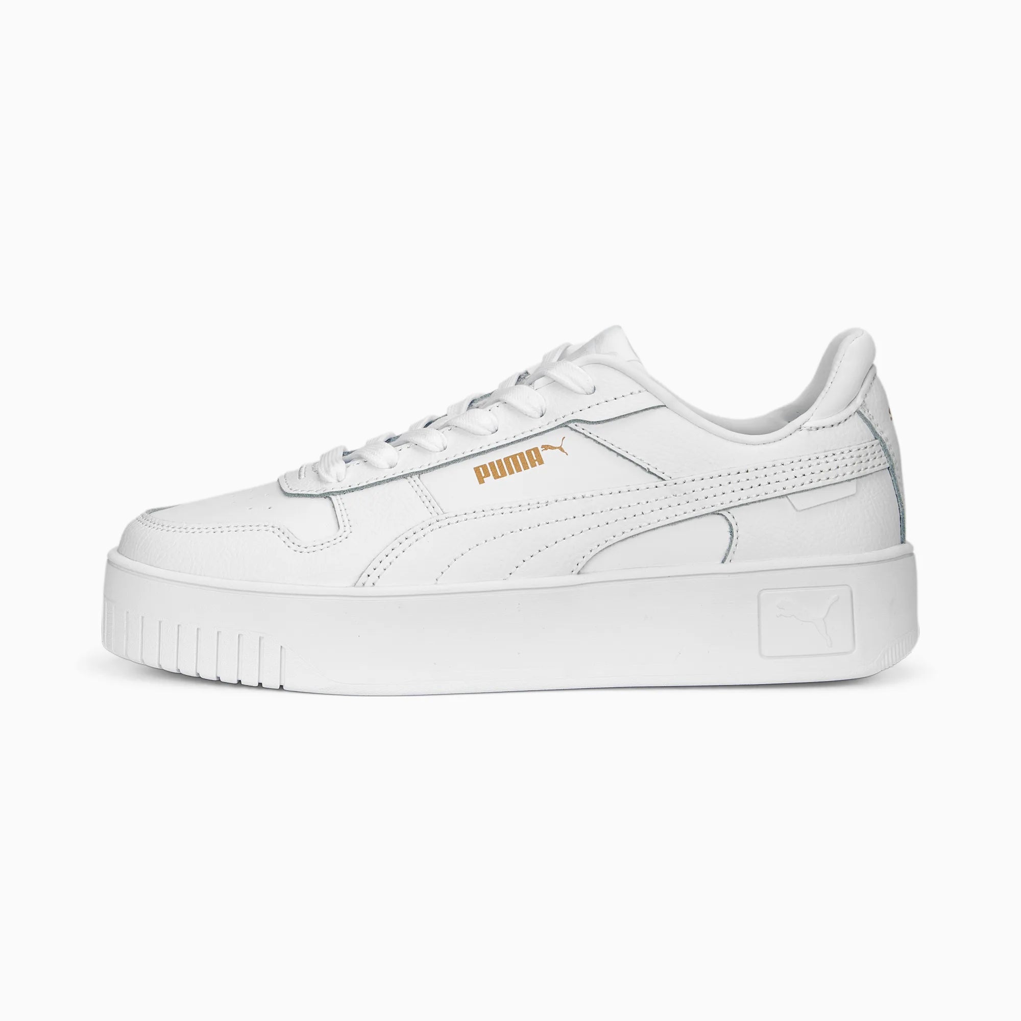 Puma Carina Street women's sneakers shoe 389390-14 white gold