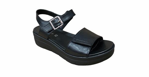 Stonefly sandalo da donna Aqua III 2 Nappa 110207 000 nero