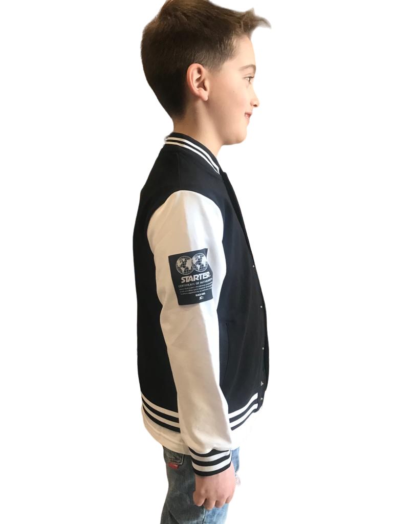 Starter Bomber College in felpa da ragazzo 1056UBST nero