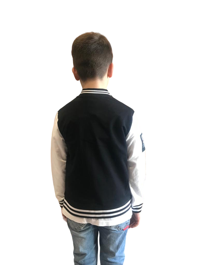 Starter Bomber College in felpa da ragazzo 1056UBST nero