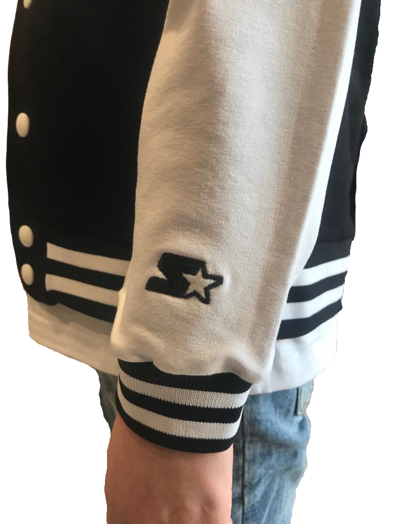 Starter Bomber College in felpa da ragazzo 1056UBST nero