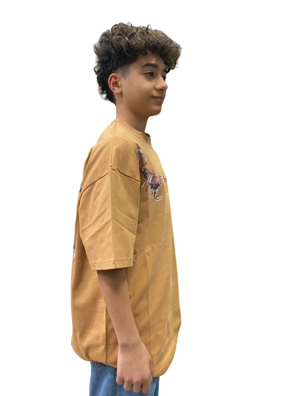 Phobia Unisex terracotta t-shirt with Scorpio PH00218