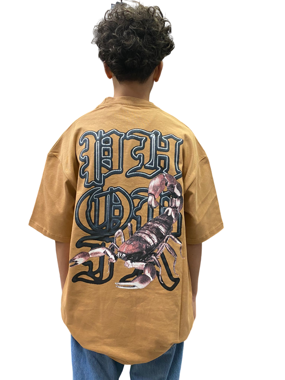 Phobia Unisex terracotta t-shirt with Scorpio PH00218