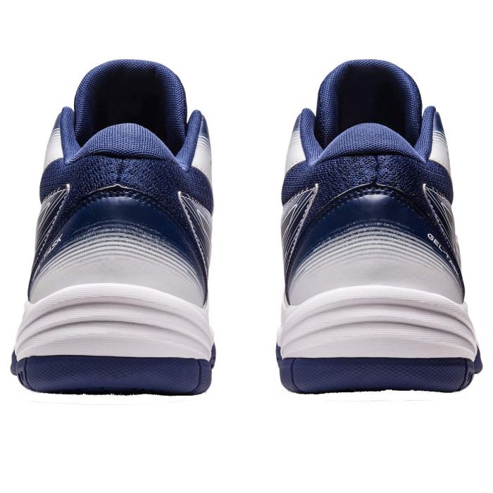 Asics men's volleyball shoe Gel Task MT 3 1071A078 100 white-blue