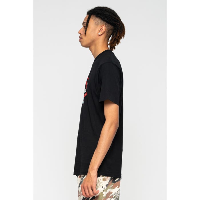 Santa Cruz men's short sleeve t-shirt Spiral Strip Hand black