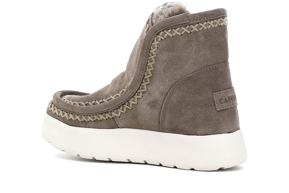 CafèNoir Suede ankle boots C1DZ6010 M032 camel