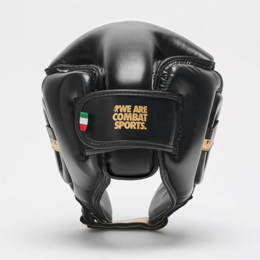 Leone Casco Boxe DNA CS444 Nero: Protezione Anti-Shock e Stile Elegante