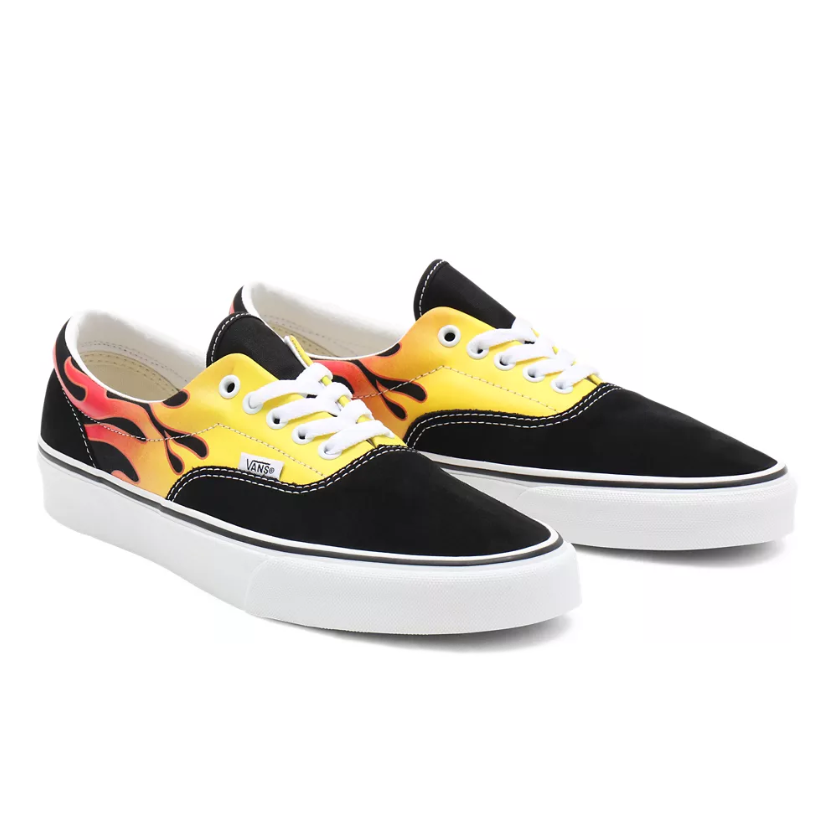 Vans low sneakers Era Flame VN0A4BV4XEY1 black-true white