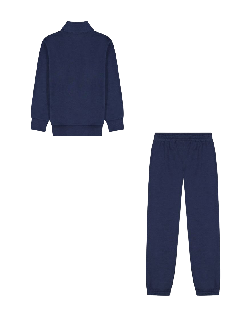 Champion Tuta da bambino Legacy Sweatsuit Powerblend Graphic 306381 BS503 BLI blu marine