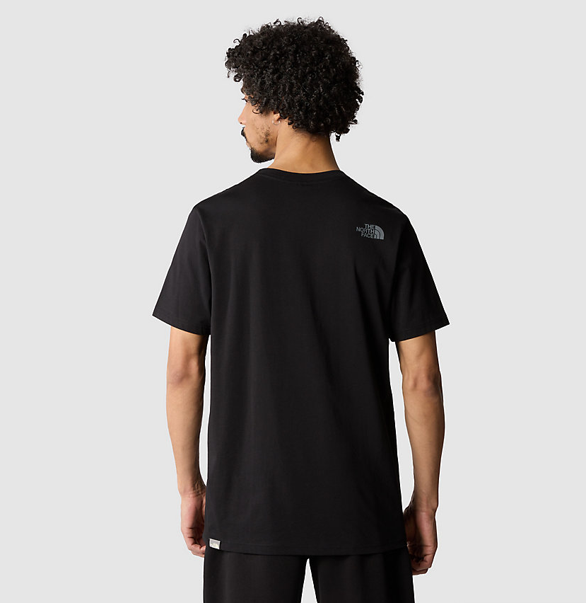 The North Face maglietta manica corta da uomo S/S Easy NF0A2TX3JK31 nero