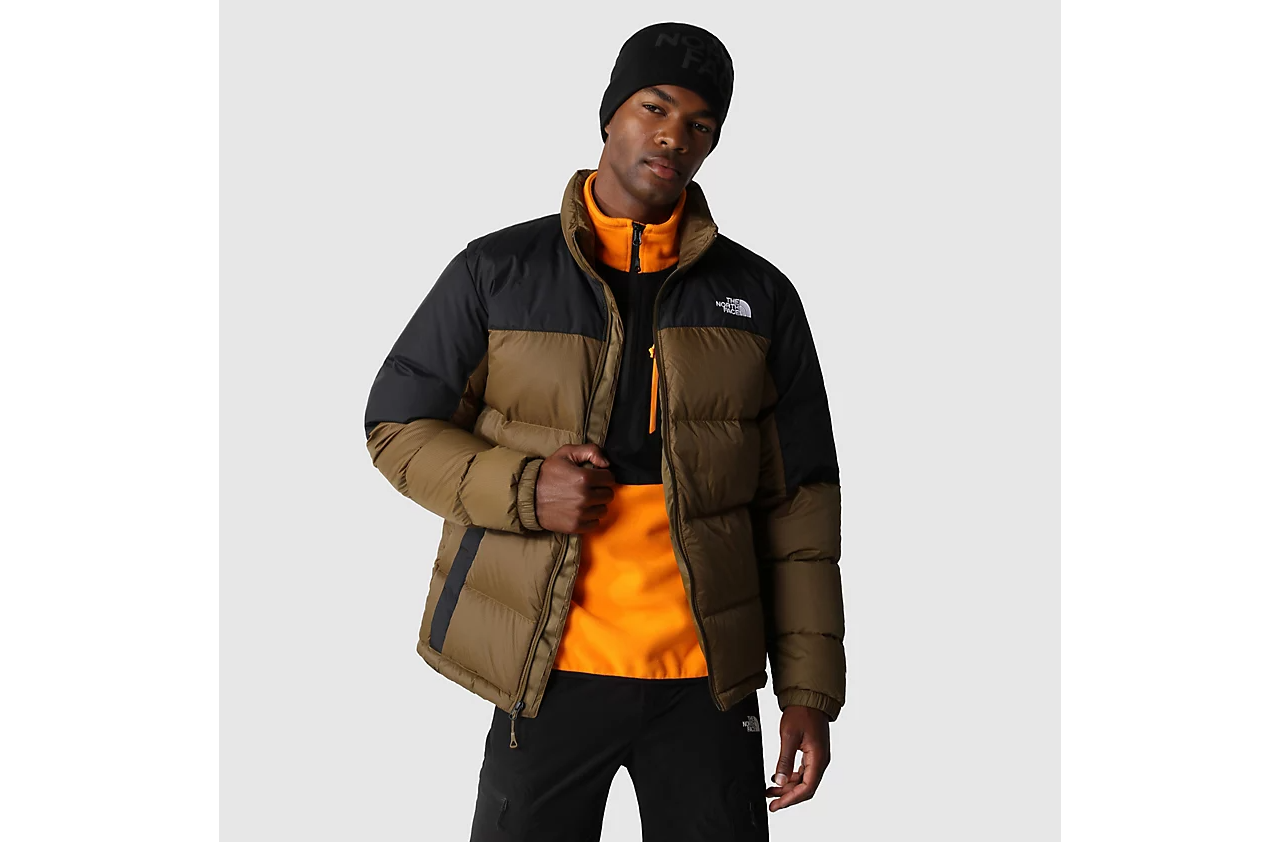 The North Face Piumino da uomo Diablo NF0A4M9JWMB verde militare nero