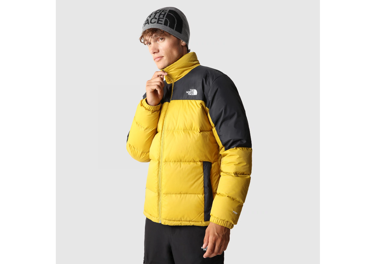 The North Face Piumino da uomo Diablo NF0A4M9J81U giallo oro nero