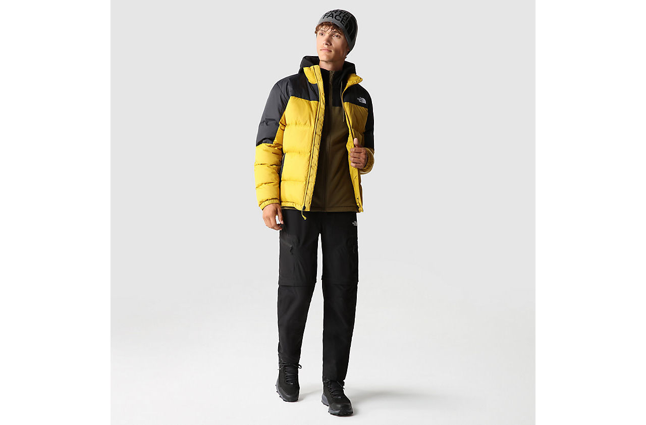 The North Face Piumino da uomo Diablo NF0A4M9J81U giallo oro nero