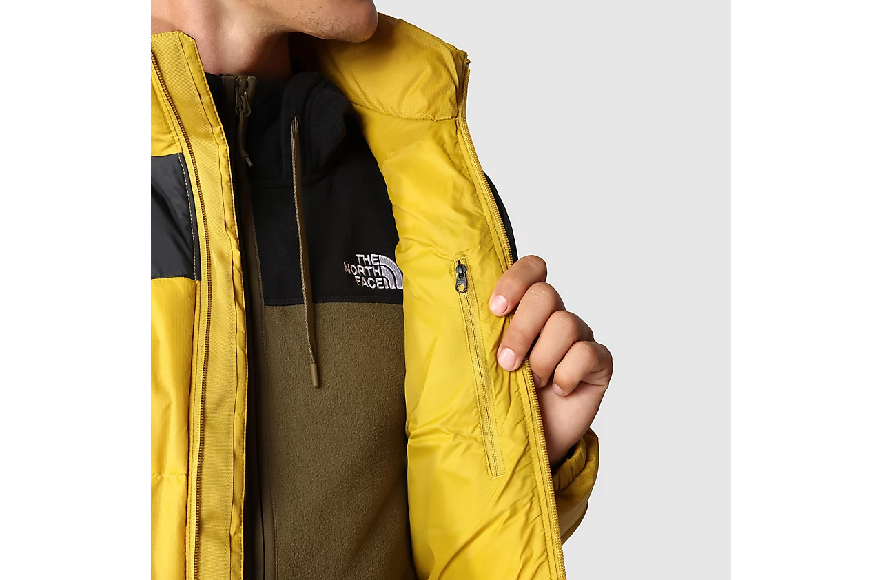 The North Face Piumino da uomo Diablo NF0A4M9J81U giallo oro nero