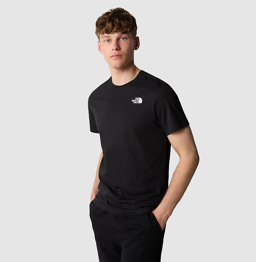 The North Face T-shirt manica corta Red Box Tee NF0A22TX2JK31 nero