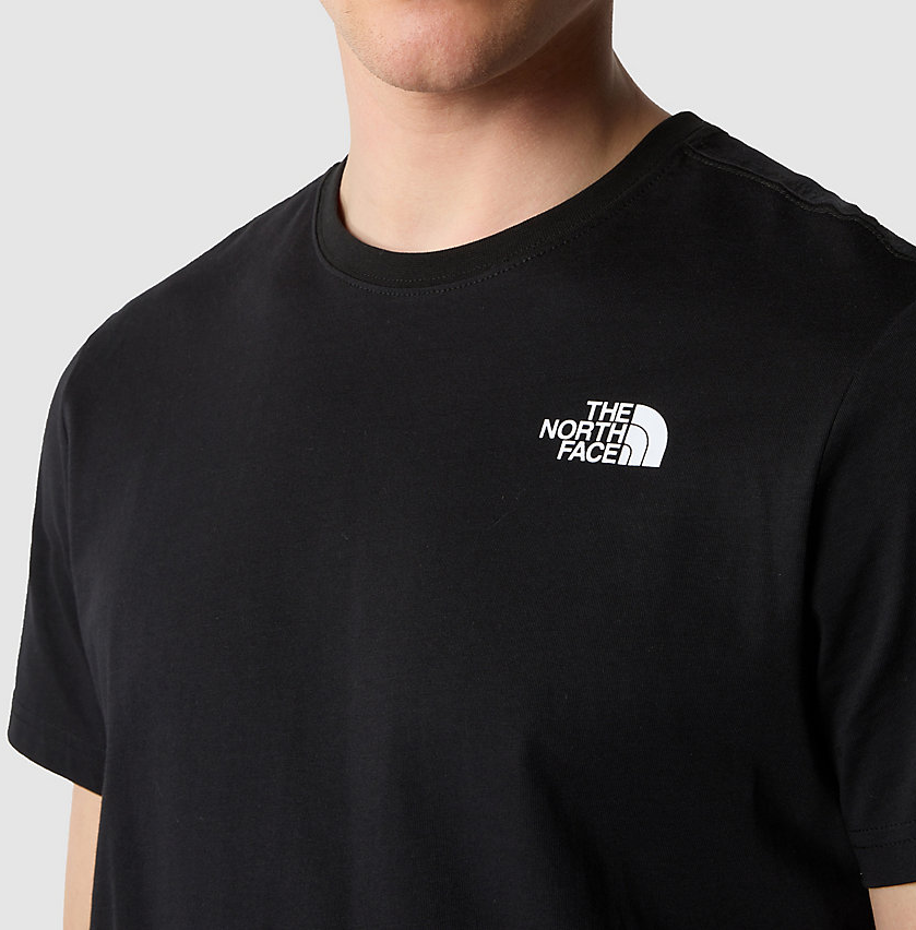 The North Face T-shirt manica corta Red Box Tee NF0A22TX2JK31 nero