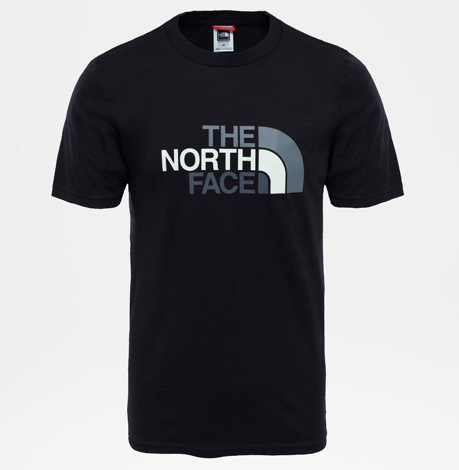 The North Face maglietta manica corta da uomo S/S Easy NF0A2TX3JK31 nero