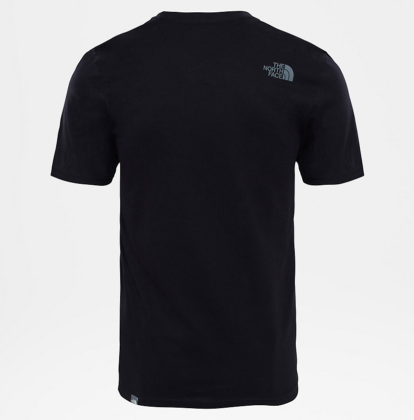 The North Face maglietta manica corta da uomo S/S Easy NF0A2TX3JK31 nero