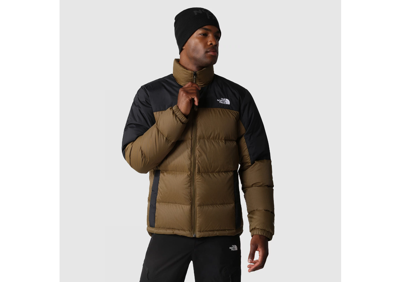 The North Face Piumino da uomo Diablo NF0A4M9JWMB verde militare nero