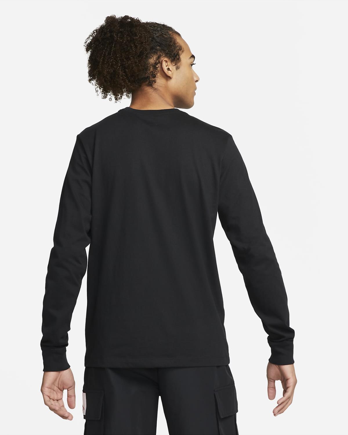 Jordan DC9793 010 black men's long sleeve t-shirt