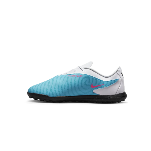 Nike scarpa da calcetto da ragazzo Phantom GX Club TF DD9567-446 bianco azzurro rosa