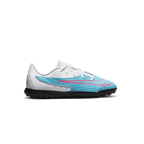 Nike scarpa da calcetto da ragazzo Phantom GX Club TF DD9567-446 bianco azzurro rosa