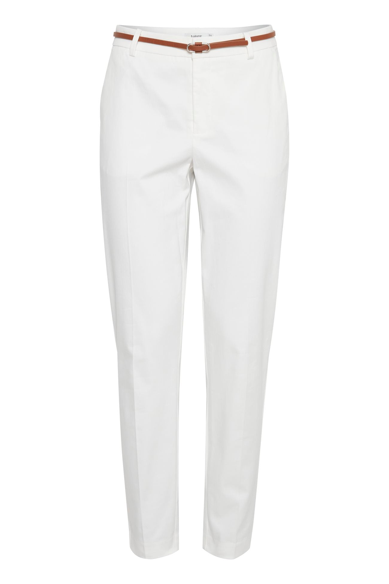 b.young Days Cigaret women's trousers 20803473 80115 white
