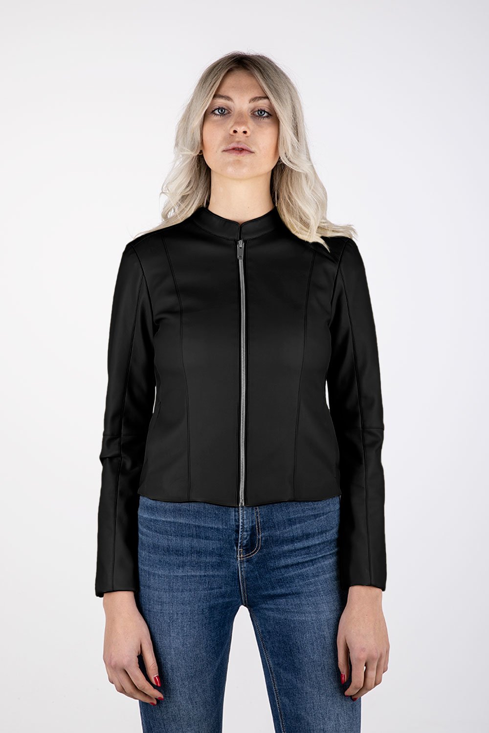 Censured Iole JWIOLETFLSF 90 Imitation Leather Jacket