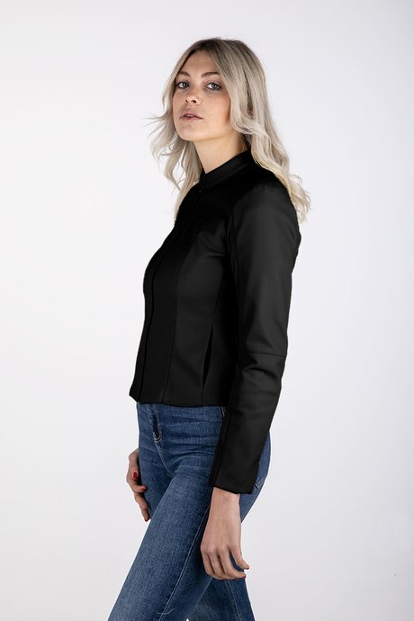 Censured Iole JWIOLETFLSF 90 Imitation Leather Jacket