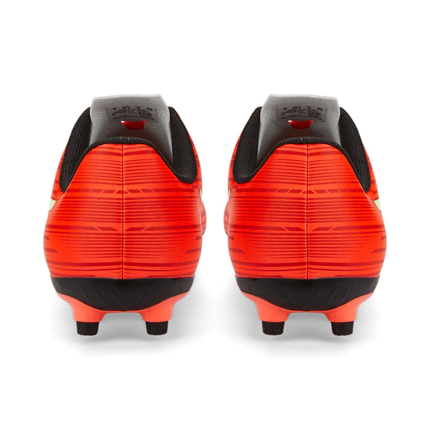 Puma Rapido III FG-AG Jr football boot for boys 106576 07 red-fresh-yellow-chili pepper