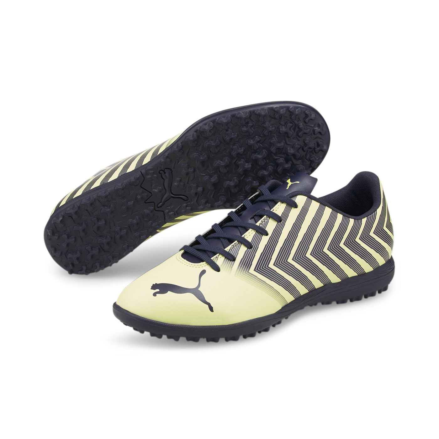 Puma Tacto II TT soccer shoe 106702 05 fresh yellow-parisian night