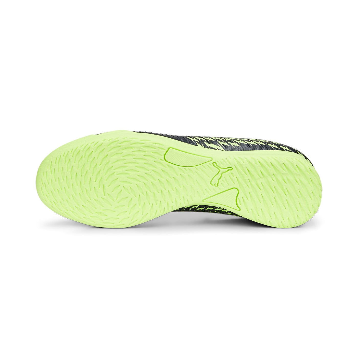 Puma scarpa da calcetto indoor FutureZ 4.4 IT 107008 01 blu scuro pistacchio