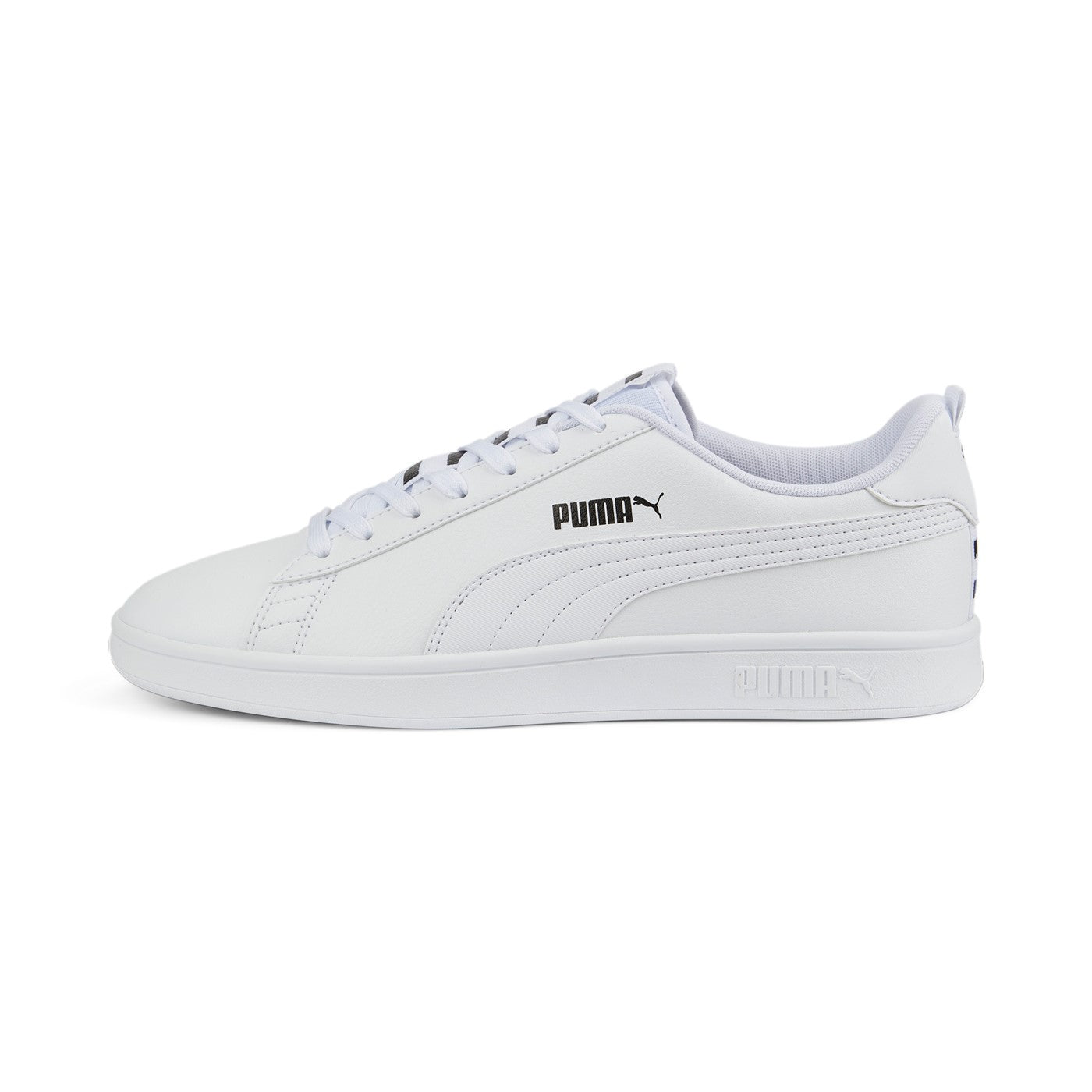 Puma scarpa sneaker da adulti Smash v2 Tape 386397 01 bianco