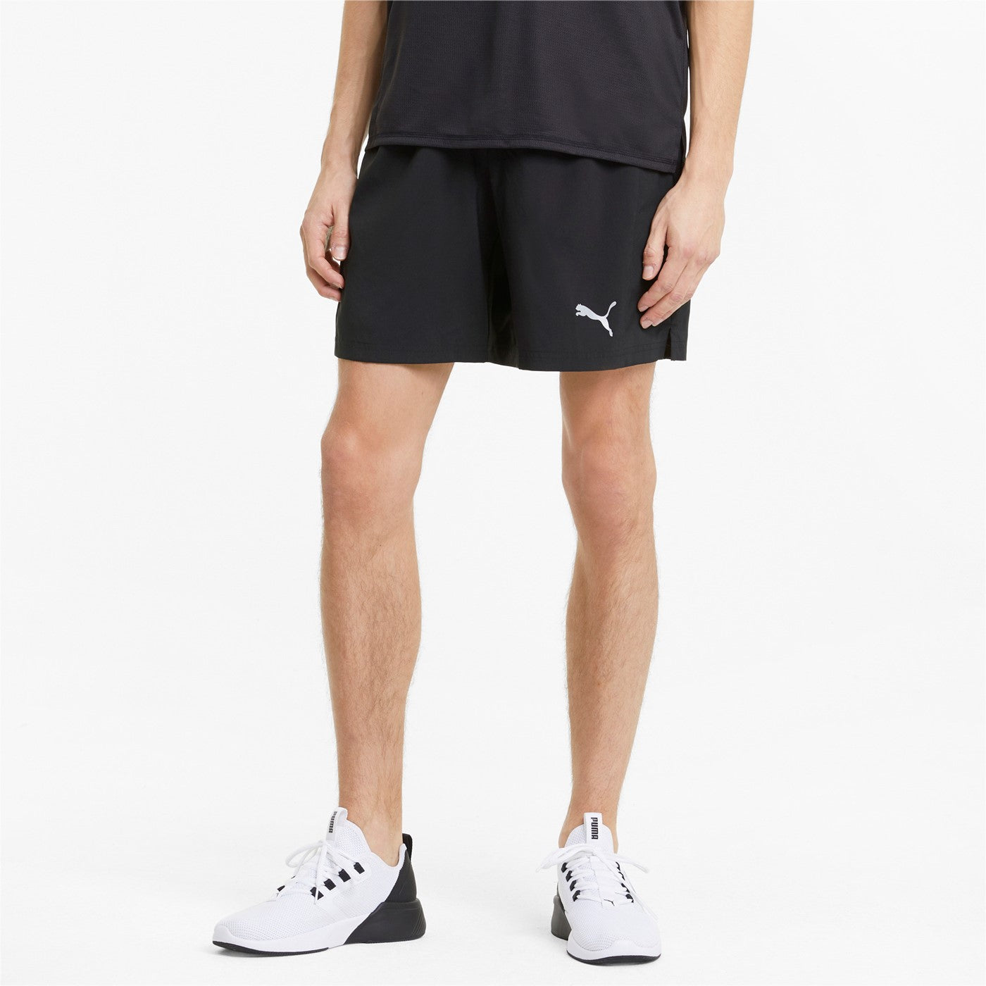 Puma Pantaloncino sportivo da corsa da uomo Favorite Woven 7" Session 520216 01 nero
