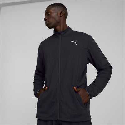 Puma Giacca da corsa da uomo Rin Cloudspun Full Zip 522399 01 black