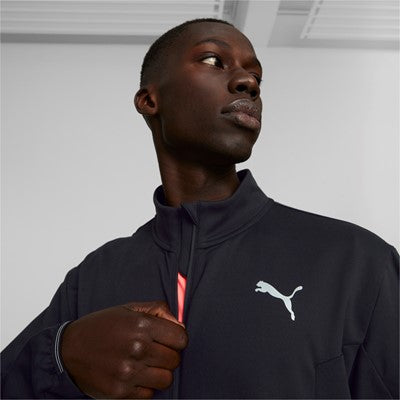 Puma Giacca da corsa da uomo Rin Cloudspun Full Zip 522399 01 black