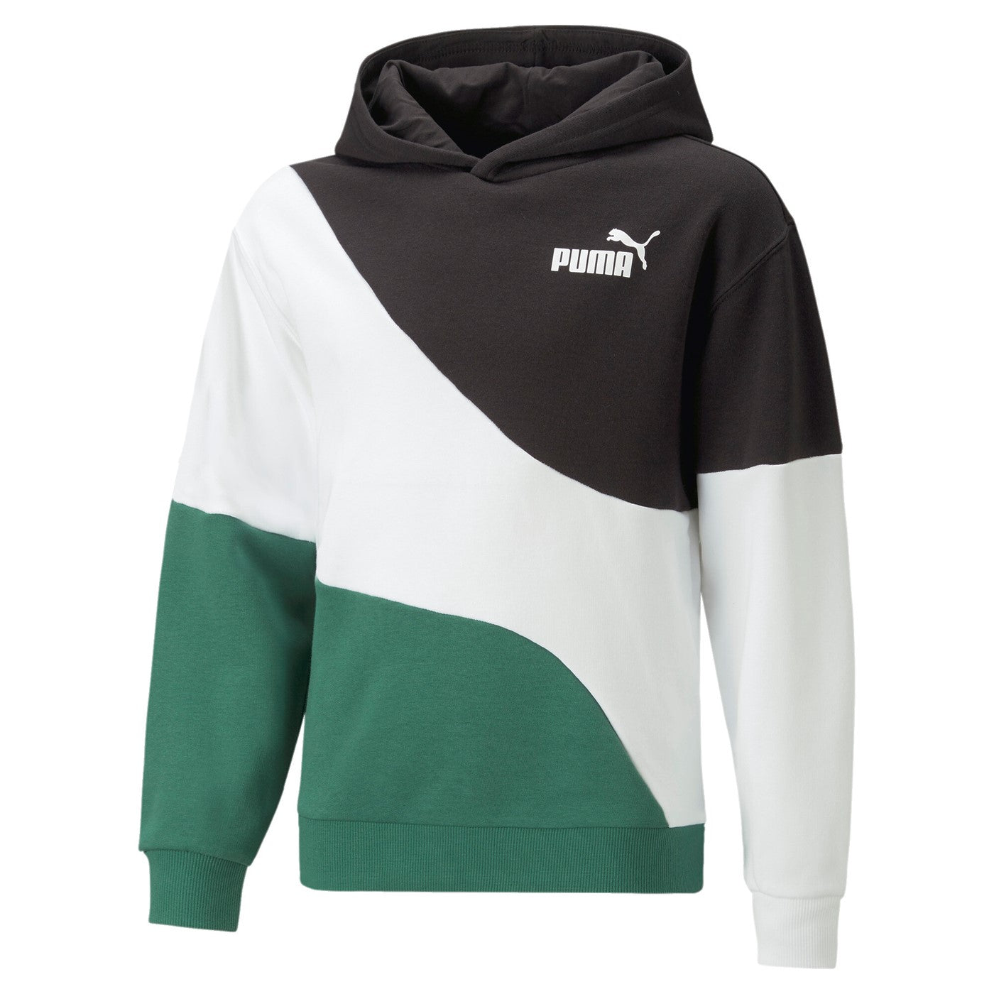 Puma Felpa da ragazzo con cappuccio Power Cat 674233 37 vine