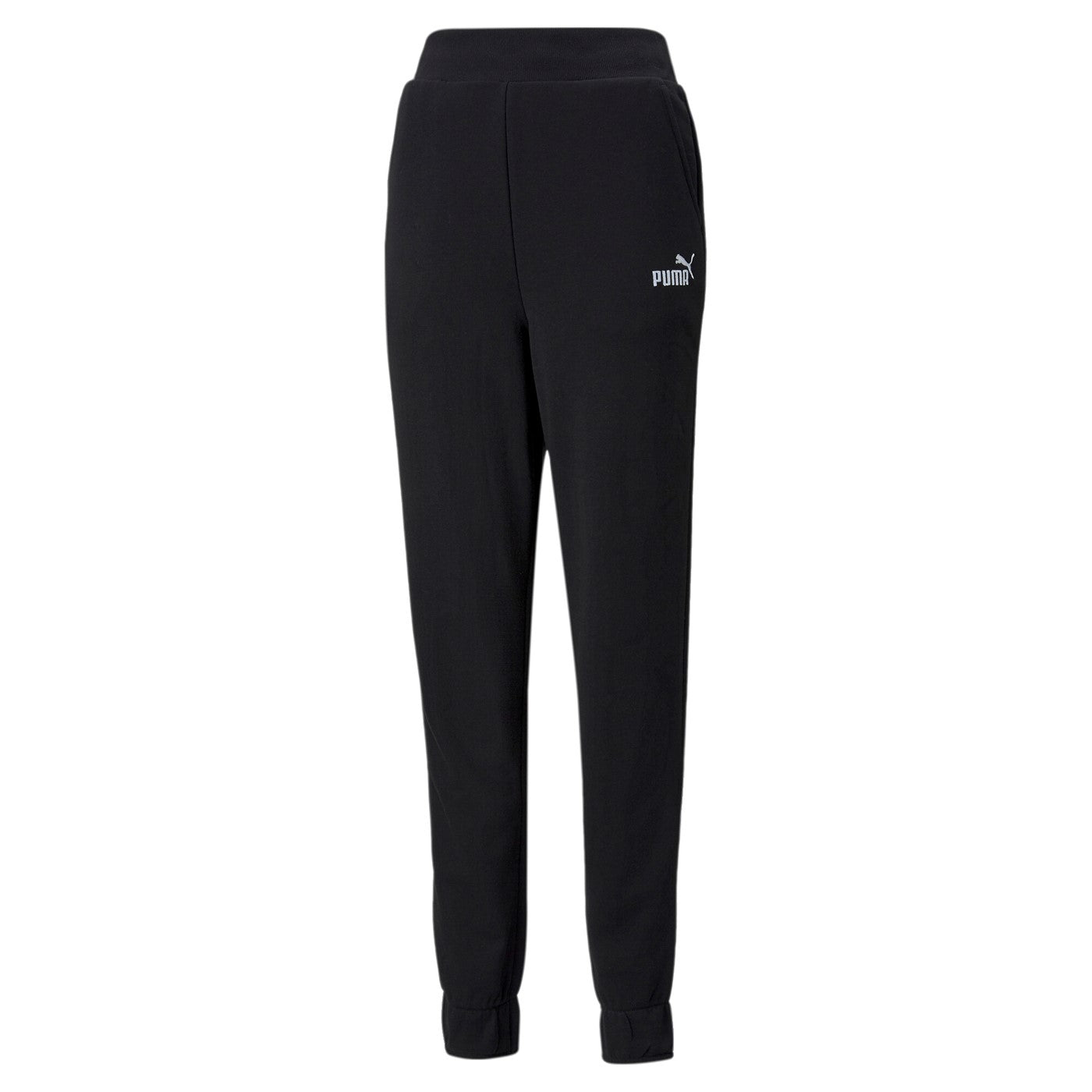 Puma pantalone sportivo da donna con polsino ESS+ Embroidery High-Waist Pants TR cl 847093-01 black