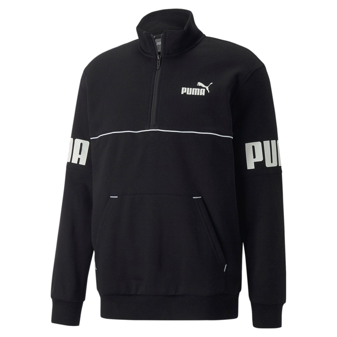 Puma Felpa Mezza Zip Power Colorblock Half-Zip FL 849843 01 black