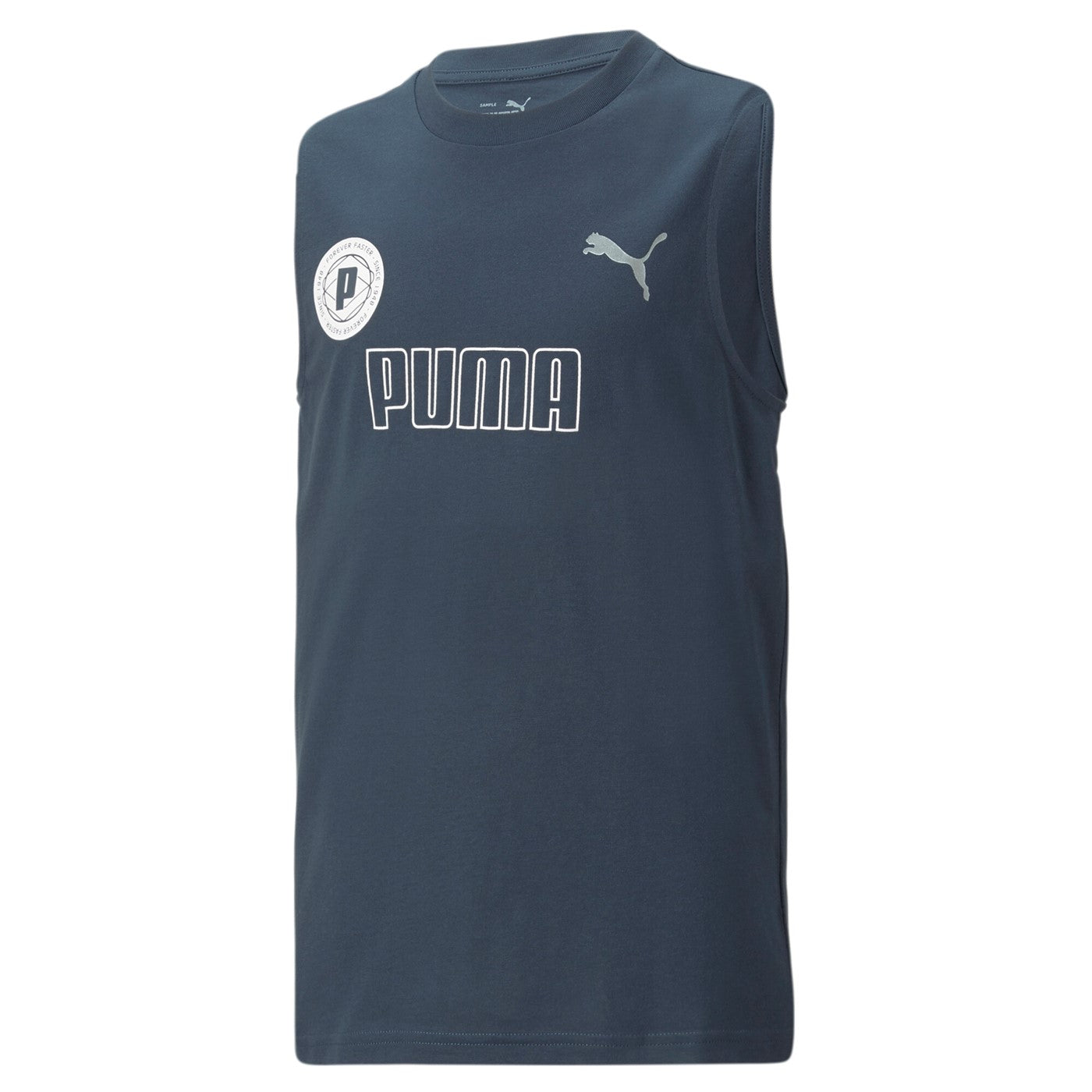 Puma T-shirt smanicata da ragazzo Active Sports 673201-16 dark night