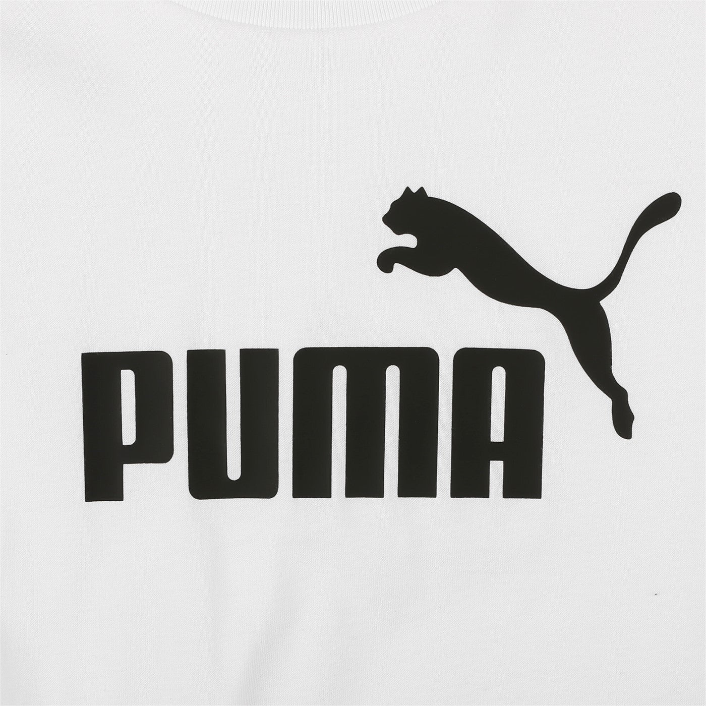Puma T-shirt da ragazza con nodo e stampa 847470-02 white