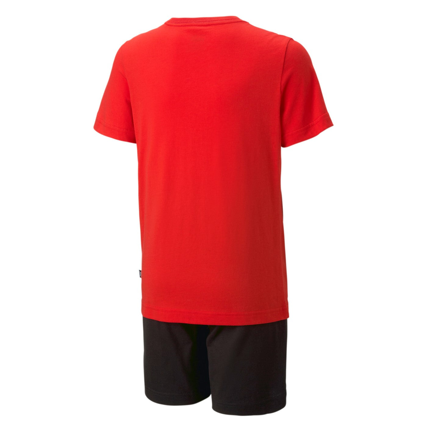 Puma Completino da ragazzo maglietta e pantaloncino in jersey 847310-21 rosso