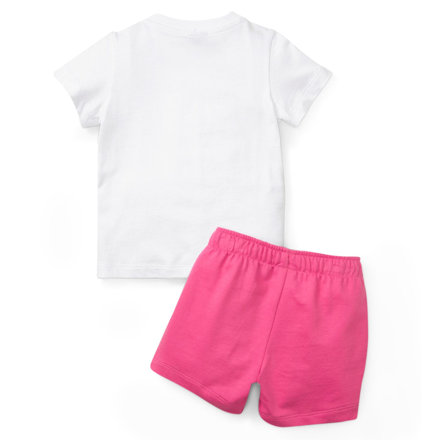 Puma Completino da infant Minicats Tee & Short 845839-52 White-Pearl Pink