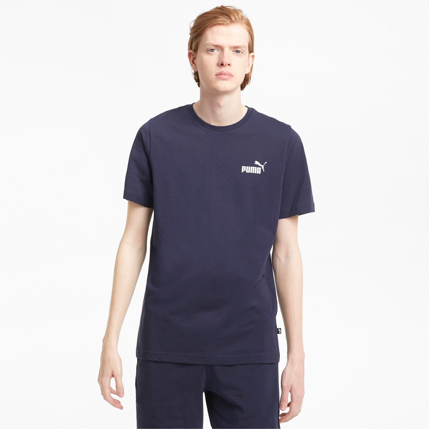 Puma maglietta manica corta da uomo ESS Small Logo 586668 06 blu