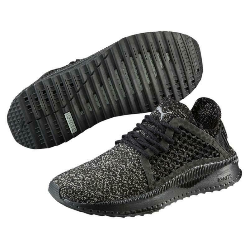 Puma scarpa da sneakers da uomo Tsugi Netfit evoknit 365108 01 nero