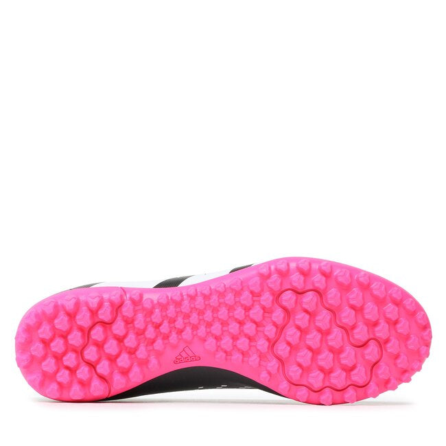 Adidas scarpa da calcetto unisex Predator Accuracy.4 TF GW4647 nero bianco rosa