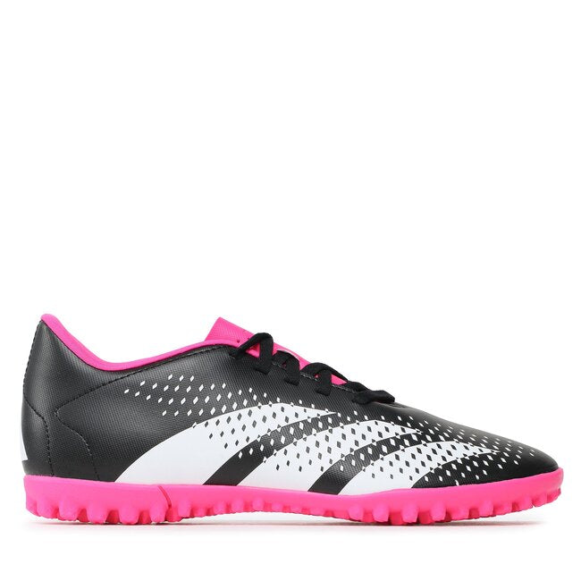 Adidas scarpa da calcetto unisex Predator Accuracy.4 TF GW4647 nero bianco rosa