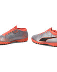 Puma scarpa da calcietto One 4 Syn TT 104751 01 argento-arancione-nero
